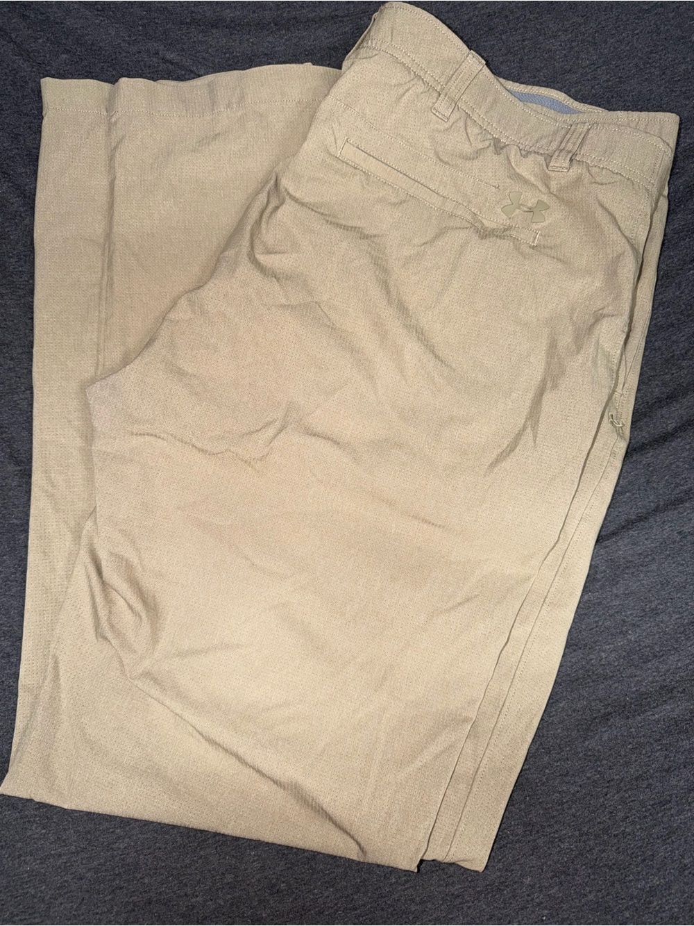 Under Armour Men's Beige Performance Pants Size 42x36